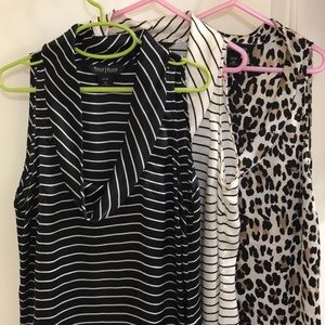3 silk WHBM Dressy Tops